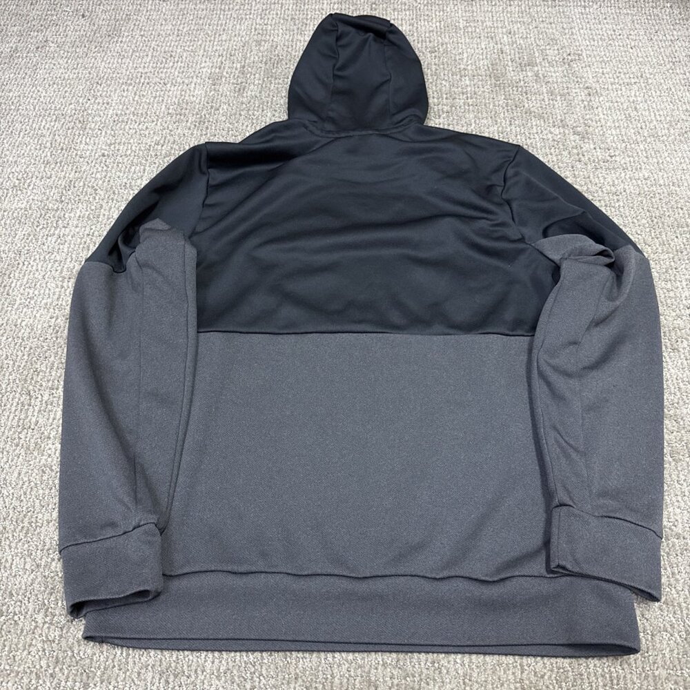 Adidas Hoodie Black Long Sleeve Pullover Men’s Size Large - Picture 10 of 11